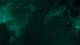 Fototapeta Łazienka - Plexus abstract game esport network business technology trailer titles cinematic openers background