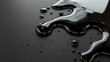 © Eireen - Background with spilled black oil from barrel
