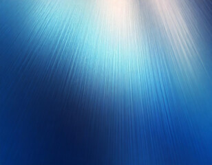 Wall Mural - noisy gradient background, abstract vertical rays of light, blue color