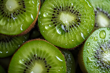 Wall Mural - Close up, head shot of Kiwi