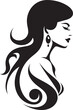 © BABBAN - Captivating Charisma Vector Logo for Womans Face in Beauty Graceful Glamour Iconic Element of Womans Face in Fashion Vector