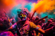 © Canvas Alchemy - Joyful Holi Festival Reveler