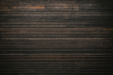 Canvas Print - vintage black wall texture closeup