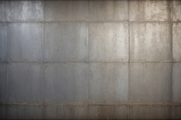 Wall Mural - silver metal texture wall background