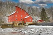 Historic Red Grist Mill, Clintonn, NJ