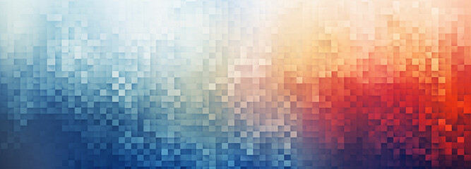 the traditional canvas texture with a pixelated digital effect for a modern, tech-inspired appearance