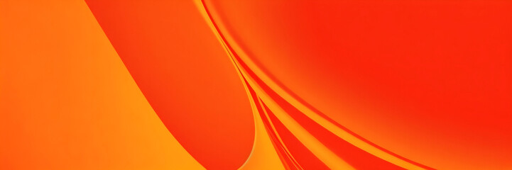 Gelb-orange-roter abstrakter Hintergrund für Design. Geometrische Formen. Dreiecke, Quadrate, Streifen, Linien. Farbverlauf. Modern, futuristisch. Helle dunkle Farbtöne. Webbanner.