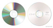 Super Realistic CD disc isolated. 3D Render