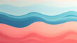 Soft Minimal Lines Love Ocean Abstraction Background Ai Generative