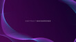 © StudioHaxe - Futuristic abstract background Violet color with lines waves. Purple Color Technology Concept Background. Suitable for banners, wallpapers, posters, covers.