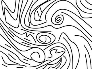 Wall Mural - striped pattern illustration