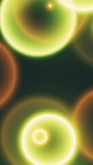 Wall Mural - dynamic vertical motion graphic: fusion of modern rendered elements and abstract geometric animation