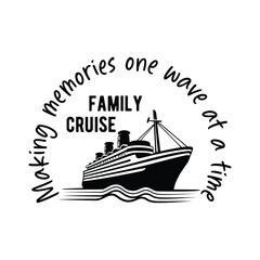 Making Memories one wave at a time family cruise