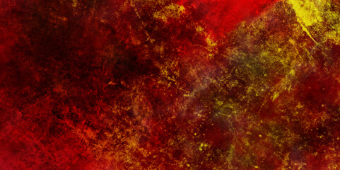  Abstract red grunge background texture. abstract dark color design are light with yellow gradient background.