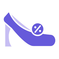 Poster - Heel Sale Icon of Shopping Friday iconset.