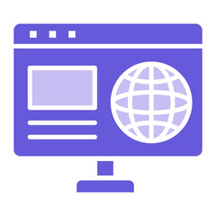 Poster - Homepage Icon of Seo and Web iconset.