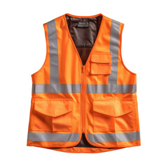 orange safety vest