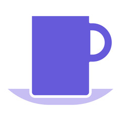 Poster - Cup Icon of Morning and Breakfast iconset.