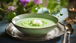 Delicious Sorrel Soup for Easter, Generative AI