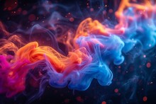 Colorful Smoke Background