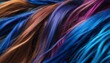 A close up of a hair color palette