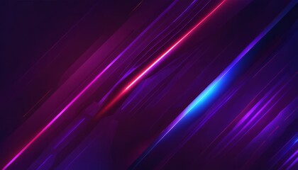 Canvas Print - A colorful abstract background with purple and red stripes