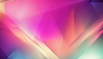 Sticker - A colorful abstract design with a pink background