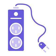 Sticker - Power Strip Icon of Electrician Tools iconset.