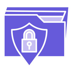 Sticker - Document Security Icon of Business iconset.