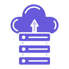 Wall Mural - Database Backup Icon of Web Hosting iconset.