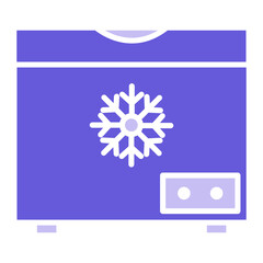 Wall Mural - Freezer Icon of Mall iconset.