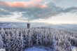 Winterlandschaft am Kickelhahn bei Ilmenau