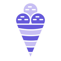 Wall Mural - Ice Cream Icon of Kindergarten iconset.