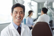 © My Beautiful Picture - Asian smiling doctor. World of Medicine. Personal care profession. Medical studies. China. Japan. AI.