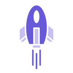 Wall Mural - Rocket Icon of Business Startup iconset.