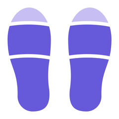 Poster - Slipper Icon of Clothes iconset.