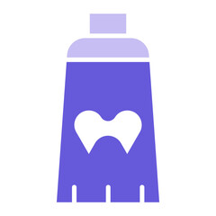 Sticker - Toothpaste Icon of Hygiene Routine iconset.