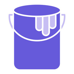 Sticker - Paint Bucket Icon of Construction Tools iconset.