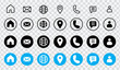 © Chamal Darshana - 'Enhance connectivity with our Contact Web Icon Set – Icons for home, chat, mail, phone, and more. Perfect for comprehensive and user-friendly contact interfaces.'