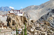 views of lamayuru village in leh ladakh district, india