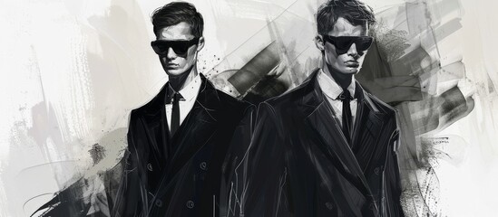 Poster - Get Cool in the Man's Fashion Studio: Cool Man, Fashion Studio, Cool Man