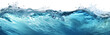 Sea water surface cut out, transparent background, PNG.
