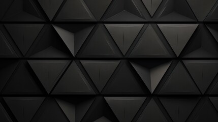 dark black abstract geometric background, luxury pattern texture