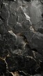 Black and gold marble texture with cracks