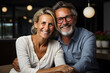 © photosaint - portrait of a happy romantic married couple in adulthood. love and family relationships