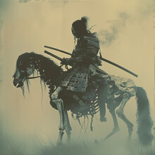 Samurai • Samurai On A Skeleton Horse II