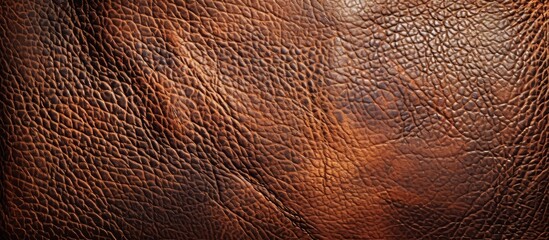 Canvas Print - Brown Leather Texture: A Versatile Background to Serve as Brown Leather Texture, Brown Leather Texture and More