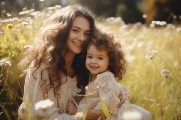 Poster - mother and daughter