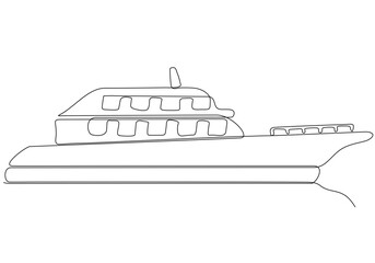 single line, nautical, yachting, vacation, leisure, wealth, nature, rich, transport, boat, lifestyle, mediterranean, summer, tropical, horizon, yacht, line art, sunset, luxury, sketch, travel, fun, ha