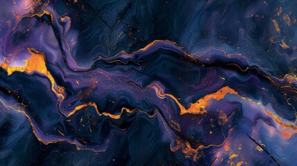 Wall Mural - abstract pink and purple colorful background with moving liquid water wave lines. paint mix. wallpap